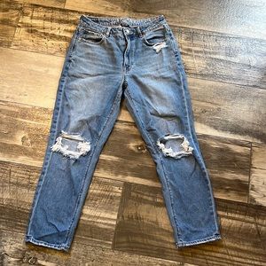 AE mom jeans
